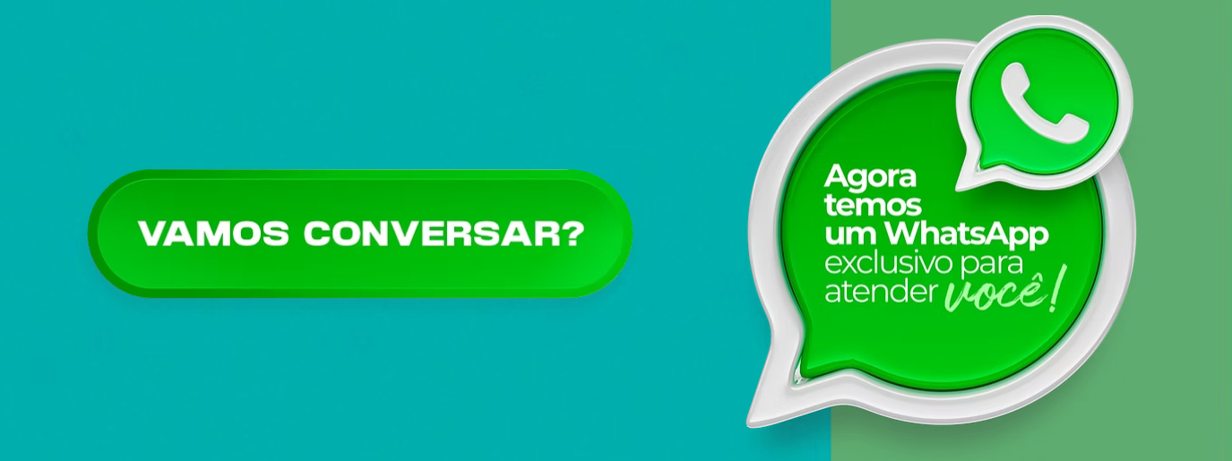 Vamos conversar? Agora temos um WhatsApp exclusivo para atender voce.